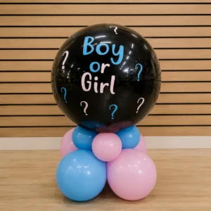 Balão Bubble Revelação - Mesa - G