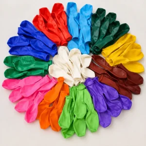 Balão Latex Sortido 5" - Cores Lisas / Sólidas